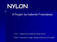 NYLON PowerPoint PPT Presentation