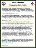Seven Day Point Prevalence Rate Metric PowerPoint PPT Presentation