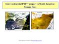 Intercontinental PM Transport to North America: Sahara Dust PowerPoint PPT Presentation