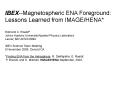 IBEXMagnetospheric ENA Foreground: PowerPoint PPT Presentation