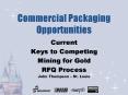 Commercial Packaging Opportunities PowerPoint PPT Presentation