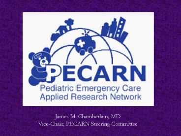 Pediatric Emergency Care Applied Research Network PECARN