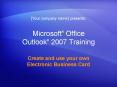 Microsoft Office Outlook 2007 Training PowerPoint PPT Presentation