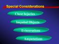 Special Considerations PowerPoint PPT Presentation