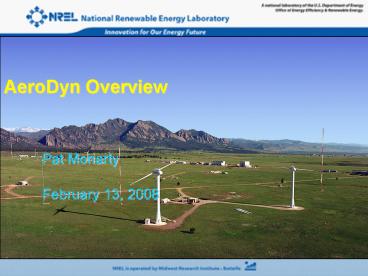NREL PPT template light blue background