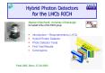 Hybrid Photon Detectors for the LHCb RICH PowerPoint PPT Presentation