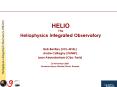 HELIO The Heliophysics Integrated Observatory PowerPoint PPT Presentation