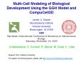 MultiCell Modeling of Biological Development Using the GGH Model and CompuCell3D PowerPoint PPT Presentation
