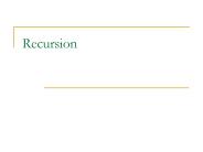 Recursion