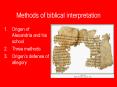 Methods of biblical interpretation PowerPoint PPT Presentation