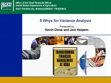 5 Whys for Variance Analysis