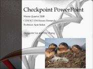 Checkpoint PowerPoint