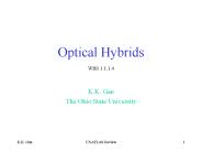 Optical Hybrids