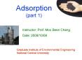 Adsorption part 1 PowerPoint PPT Presentation