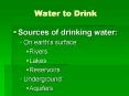 Water to Drink PowerPoint PPT Presentation