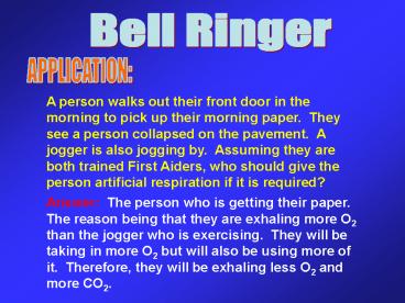 Bell Ringer