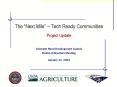 The Next Mile Tech Ready Communities PowerPoint PPT Presentation