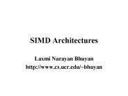 SIMD Architectures