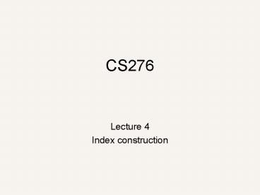 CS276