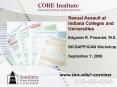 Sexual Assault at Indiana Colleges and Universities PowerPoint PPT Presentation