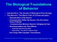 The Biological Foundations of Behavior PowerPoint PPT Presentation