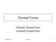Normal Forms