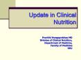 Pranithi Hongsprabhas MD Division of Clinical Nutrition, Department of Medicine, Faculty of Medicine PowerPoint PPT Presentation