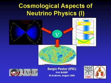 Cosmological Aspects of Neutrino Physics (I)