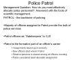 Police Patrol PowerPoint PPT Presentation