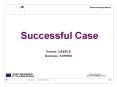 Successful Case PowerPoint PPT Presentation