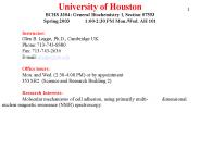 University of Houston
