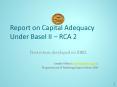 Report on Capital Adequacy Under Basel II RCA 2 PowerPoint PPT Presentation