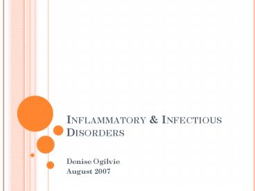 Inflammatory