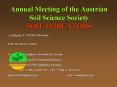 Annual Meeting of the Austrian Soil Science Society SOIL INDICATORS PowerPoint PPT Presentation