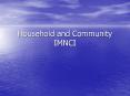 Household and Community IMNCI PowerPoint PPT Presentation