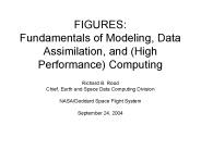 FIGURES: Fundamentals of Modeling, Data Assimilation, and (High Performance) Computing