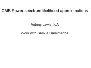 CMB Power spectrum likelihood approximations
