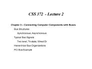 CSS 372 - Lecture 2