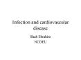 Infection and cardiovascular disease PowerPoint PPT Presentation