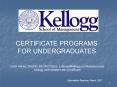 CERTIFICATE PROGRAMS PowerPoint PPT Presentation