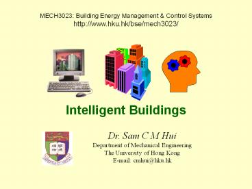 Intelligent Buildings