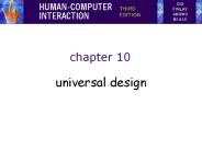 universal design