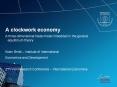 A clockwork economy PowerPoint PPT Presentation