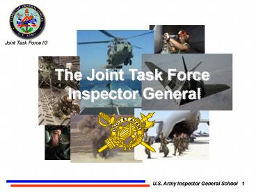 The Joint Task Force