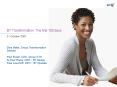BT Transformation: The first 100 days PowerPoint PPT Presentation