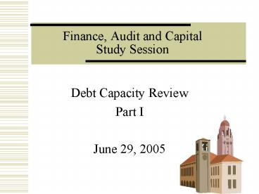 Debt Capacity Review