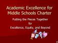 Academic Excellence for Middle Schools Charter PowerPoint PPT Presentation