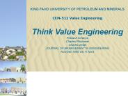 KING FAHD UNIVERSITY OF PETROLEUM AND MINERALS