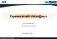 Experiences with Valueswork PowerPoint PPT Presentation