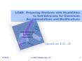 LEAD: Preparing Students with Disabilities to Self-Advocate for Classroom Accommodations and Modifications PowerPoint PPT Presentation